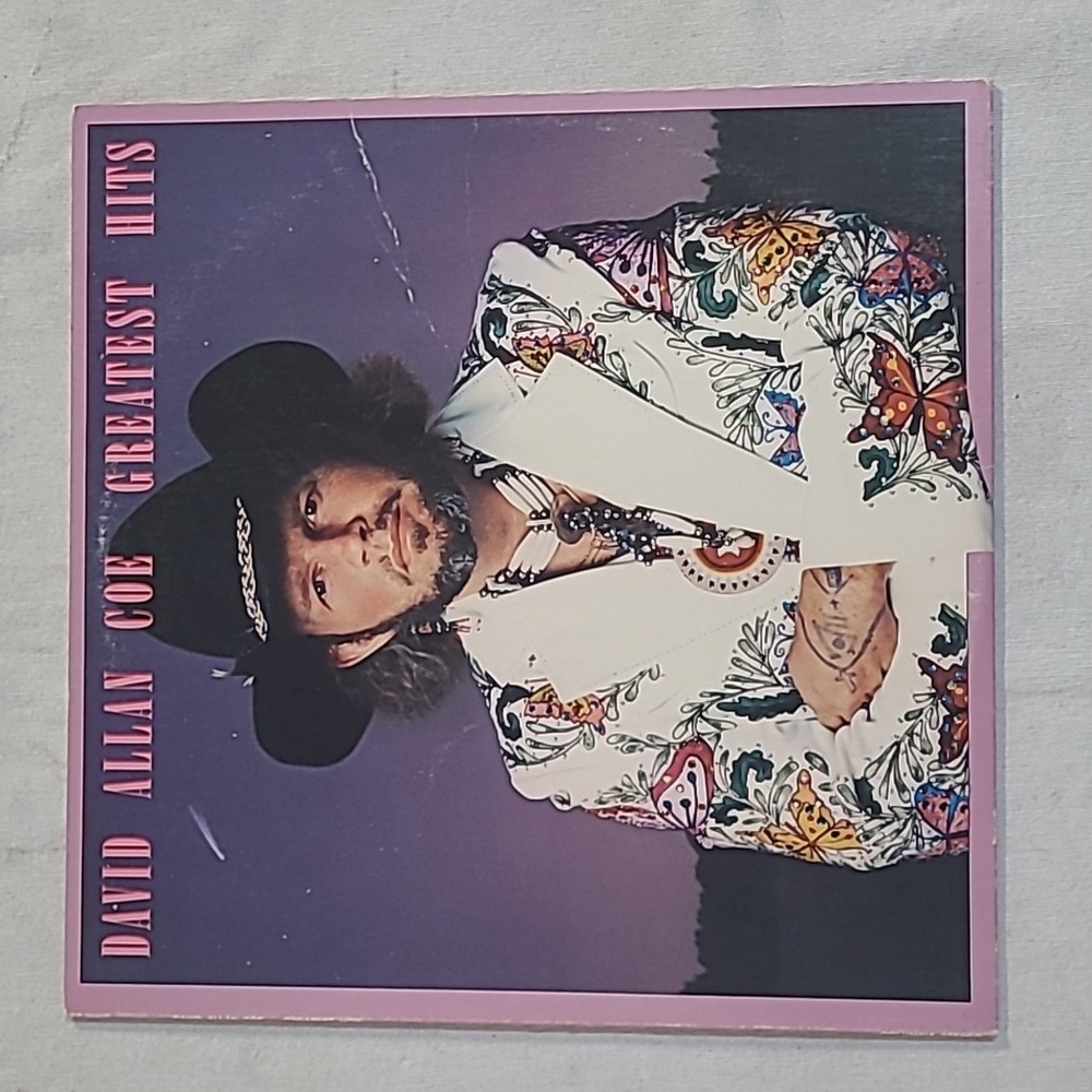 David Allan Coe Greatest Hits Vinyl Record 35627